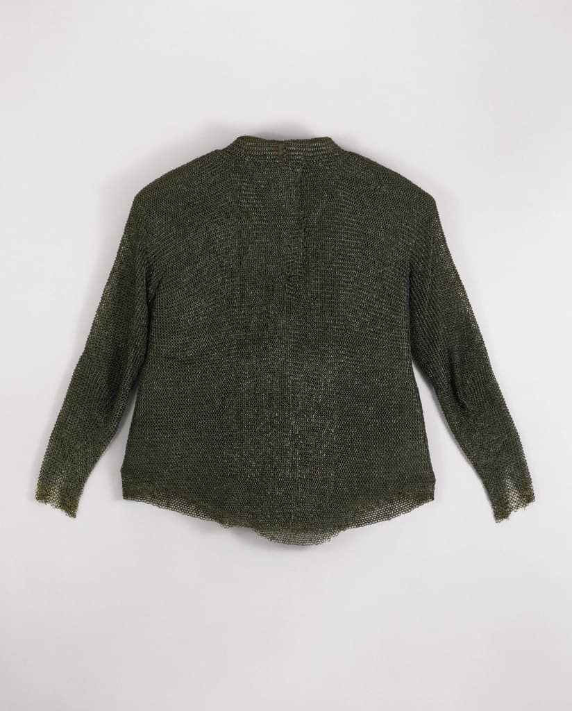 Olive Open Knit